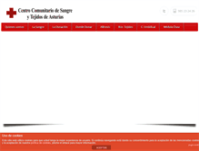 Tablet Screenshot of donasturias.org